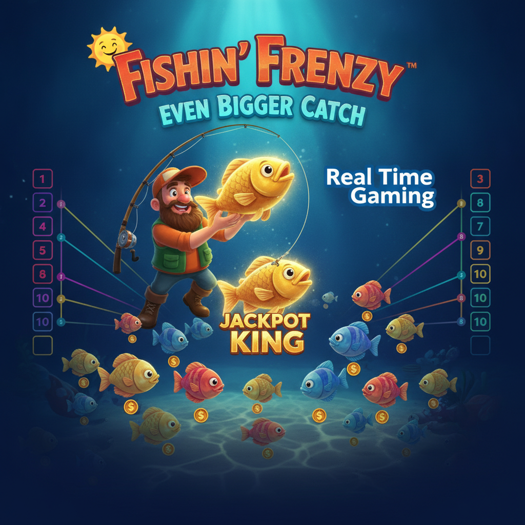 Fishin' Frenzy Even Bigger Catch Jackpot King