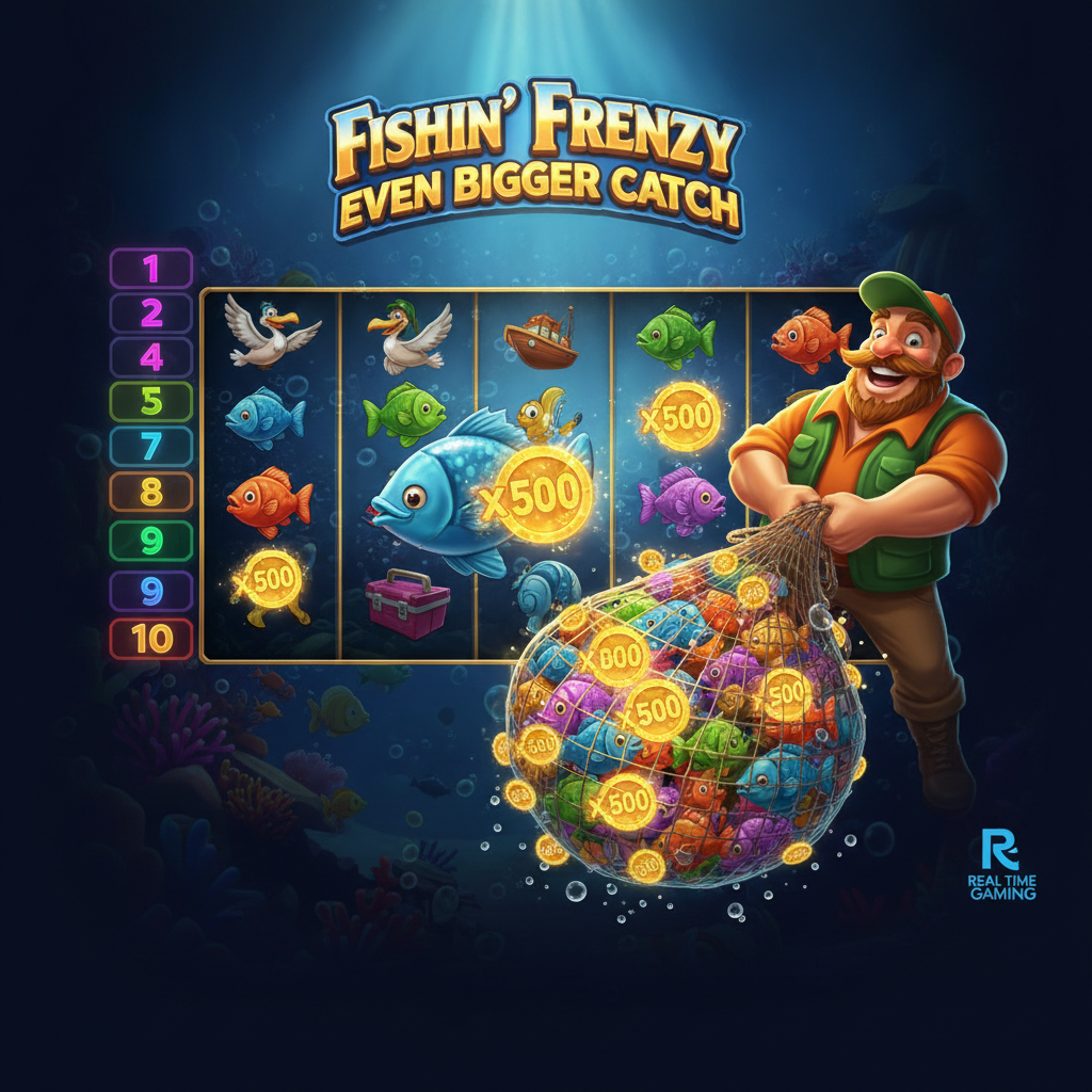 Fishin' Frenzy Even Bigger Catch