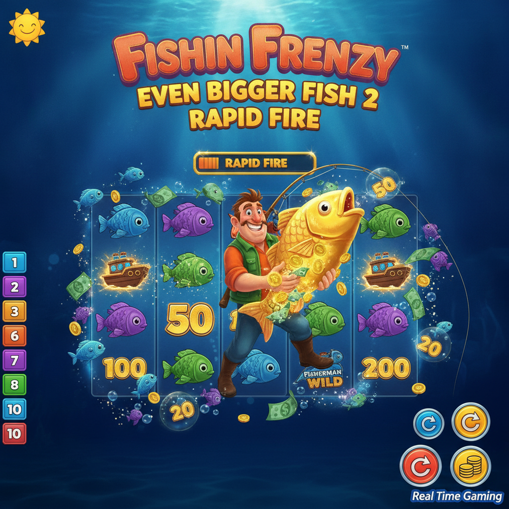 Fishin' Frenzy Even Bigger Fish 2 Rapid Fire
