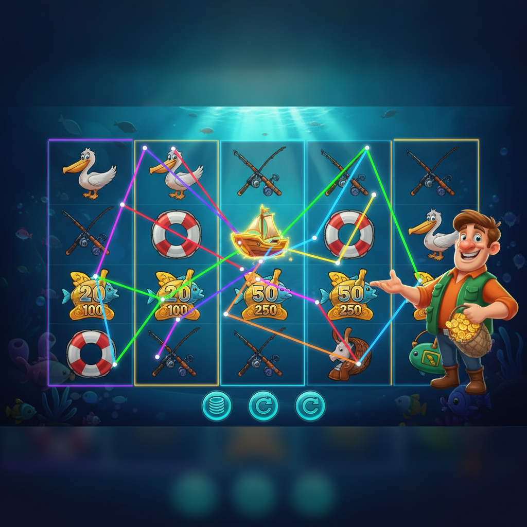 Fishin' Frenzy Prize Lines