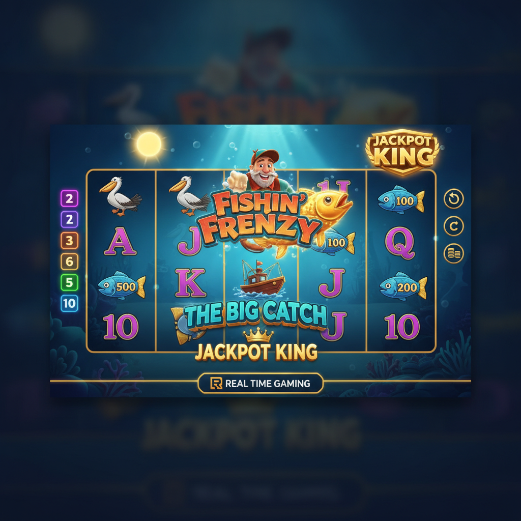 Fishin' Frenzy The Big Catch Jackpot King